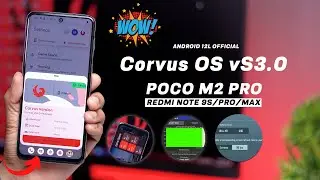 Gaming ROM is Back with More Power ⚡| Corvus OS vS3.0 for Poco M2 Pro (Miatoll) Review, Game Space