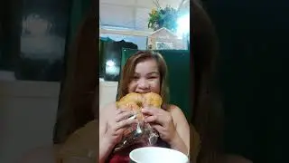 Kape at tinapay sapat na//eating bread with coffee by Christine Blogger