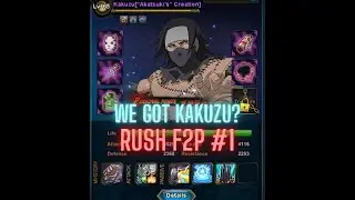 Naruto Online RUSH F2P series #1 - WE GOT KAKUZU?