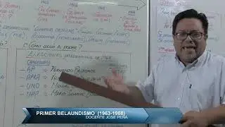PRIMER GOBIERNO DE FERNANDO BELAUNDE TERRY (1963-1968)