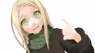 Моя первая анимация в MMD . Чит . опис .