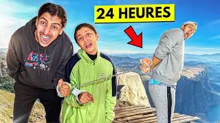 SURVIVE 24 HOURS WITHOUT HANDS 😭! (it’s impossible)