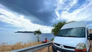 Каш. Турция на автодоме. Прошли на частный пляж 🤫#путешествия#travel#vanlife#жизньнаколесах