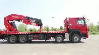 130T Changxing Folding Boom Truck Crane