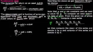 1 2 Geometric Brownian Motion with R