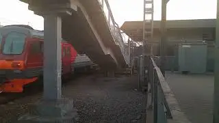 электричка  до Гагарин  приехала в Одинцово