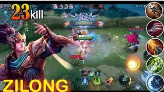 Zilong one hit build | Zilong best build 2023 | Zilong official 
