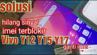 Vivo Y12 Y15 Y17 Sinyal Hilang , IMEI Tidak Terdaftar / IMEI Terblokir | Repair IMEI HP Luar Negeri