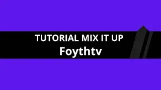 Comando !violência para sua live ficar mais interativa! Bot Mix it up