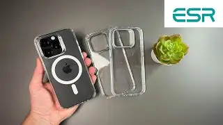 New ESR Cases for iPhone 14 Pro - Classic Kickstand Case & Krystec Halolock!