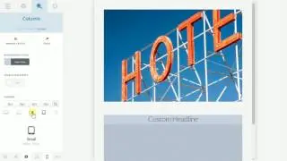 Marginless Equal Height Columns with Image and Text