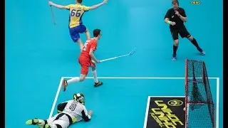 Men's U19 WFC 2017 - Highlights CZE v SWE (A-div Semi #2)