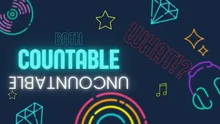 Countable and Uncountable!? Here is how.