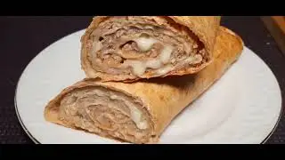 Мясная Закуска из Лаваша. Просто ,сытно и вкусно!