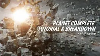 Planet - Complete tutorial | Tyflow Tutorial