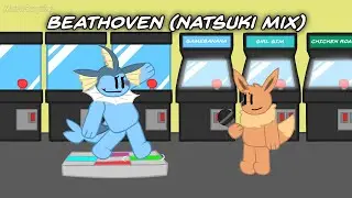 FNF Beathover (Natsuki Mix) ES Cover | Pokemon Animation