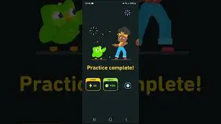 Doing my Duolingo!
