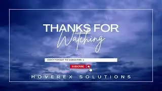 YouTube End Card Template By Hoverex Solutions - Digital Marketing Agency