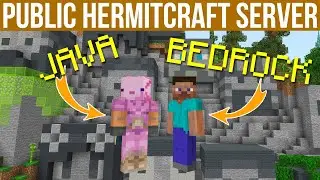 Public Hermitcraft Server for Bedrock & Java