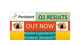 Persistent Systems | Persistent Q1 Results | Persistent Quarterly Results | Persistent Share Price