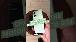 Motorola moto g24 | Charging test