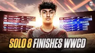 Solo Chicken Dinner |16 Finishes domination Tournament ✈️❤️