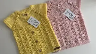 Kolay Bebek Yeleği ✅Dikişsiz Bebek Yeleği #knitting