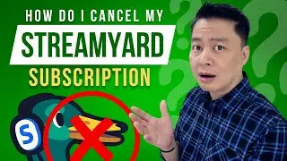 How To Cancel Your Streamyard Subscription (Tagalog / English )