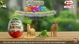Kinder Surprise Natoons Applaydu "alors curieux ?" pub 20s