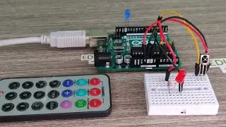 Arduino - How to Set up IR  Receiver Sensor using Arduino Uno 
