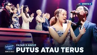 FAJAR NOOR X ANGIE CARVALHO - PUTUS ATAU TERUS (JUDIKA) - SPEKTAKULER SHOW 9 - Indonesian Idol 2025