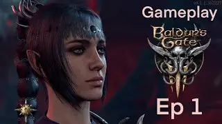 Baldurs Gate 3 Full Release - Shadowheart playthrough - Ep1 No Commentary