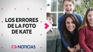 ¿FOTO TRUCADA? Princesa Kate Middleton reconoció haber “retocado” polémica foto familiar