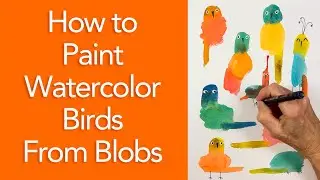 How to Paint Birds from Blobs