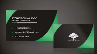 Business Card Design In Coreldraw | Coreldraw Tutorial