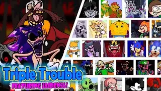Triple Trouble but a different cover is used every turn ft. Jaiden56! [FNF Sonic.exe]