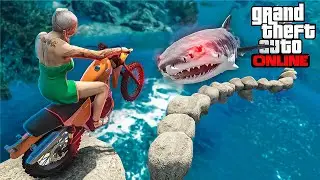 FUNNY PARKOUR WATER ! GTA 5