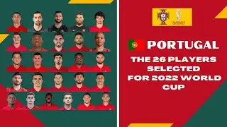 Portugal Squad For 2022 World Cup