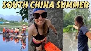 I SURVIVED summer in a south Chinese village! 🤣🌧️ 我终于熬过了南方农村的夏天！！我的地毯还活着吗？
