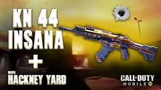TESTANDO MINHA NOVA CLASSE DE KN44// NO MAPA HACKNEY YARD//CALL OF DUTY MOBILE!!!