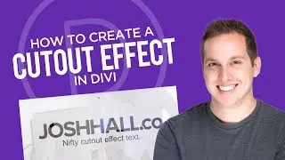 Creating a Logo/Text Cutout Effect in Divi