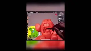 3D Sculpting on iPad Pro! #nomadsculpt #sculpt #3dmodeling