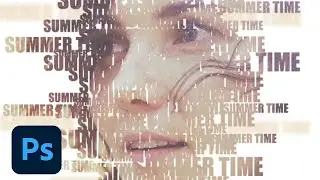 Text Portrait | Photoshop Typography Challenge | Adobe Creative Cloud