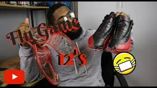 HOW TO REMOVE YOUR OUTSOLES FROM YOUR AIR JORDAN 12's