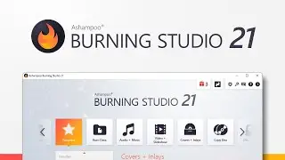 Program presentation Ashampoo Burning Studio 21 — Exciting new carousel navigation