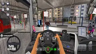 Mercedes 19 SHD Black Edition Driving in Russia - Bus Simulator Ultimate Gameplay