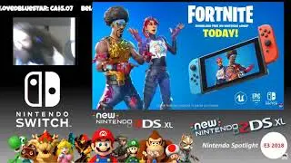 Reaction to Rumored Switch Fortnite Release Trailer @ Nintendo Direct 2018