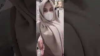 Bigo teh chilla hijab halu reaction output panjangnya sama 