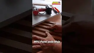 SEXY WPC PANEL  #interiordesign #wpcdoors #wpc_wall_panel #wpcwallpanel #wpcdecking #desaininterior