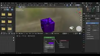 Blender. Anisotropic BSDF/Анизотропный BSDF.